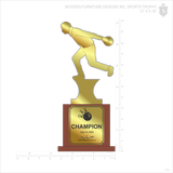 WOVEN FURNITURE SPORTS TROPHY