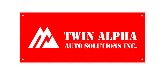 Twin Alpha Signage