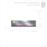 University of San Carlos (USC) Nameplate - B.S. Pharmacy